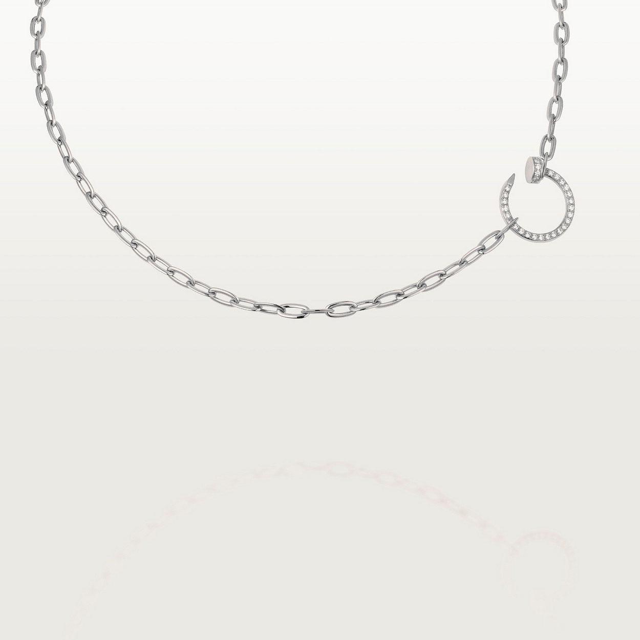 [Gaonasi Jewelry]JUSTE NECKLACE FULL DIAMONDS