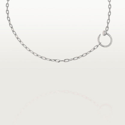 [Gaonasi Jewelry]JUSTE NECKLACE FULL DIAMONDS