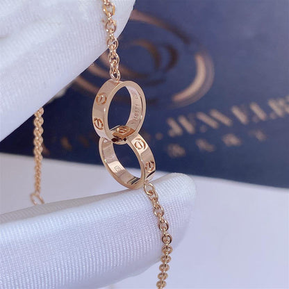 [Gaonasi Jewelry]LOVE BRACELET DOUBLE RING