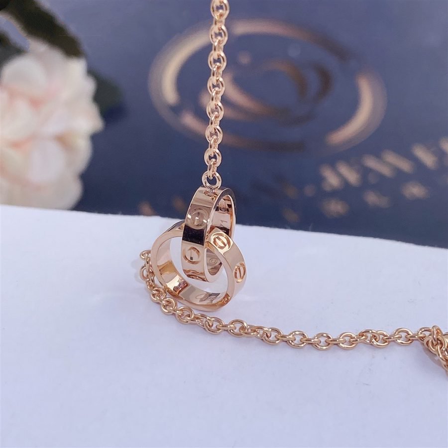 [Gaonasi Jewelry]LOVE BRACELET DOUBLE RING