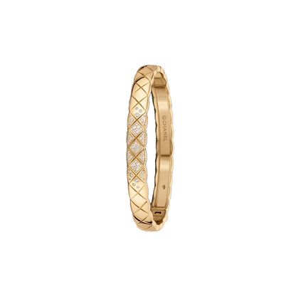 [Cadisa]KOKO CRUSH HALF DIAMONDS GLOD SILVER ROSE GOLD