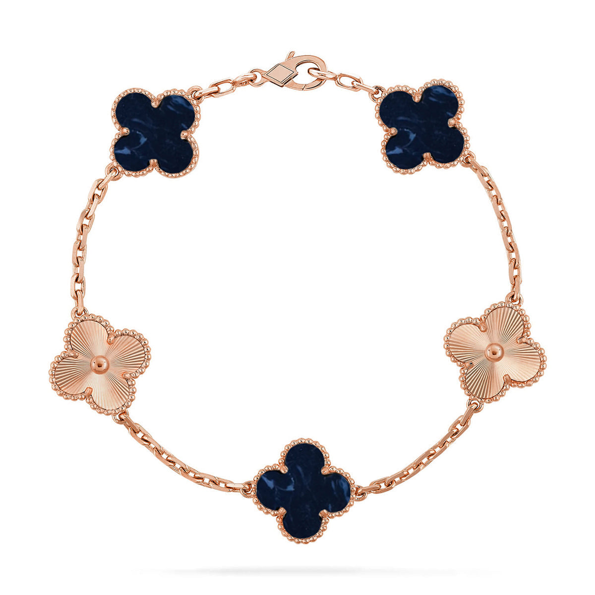 [Gaonasi]CLOVER 5 MOTIF PIETERSITE BRACELET COLLECTION