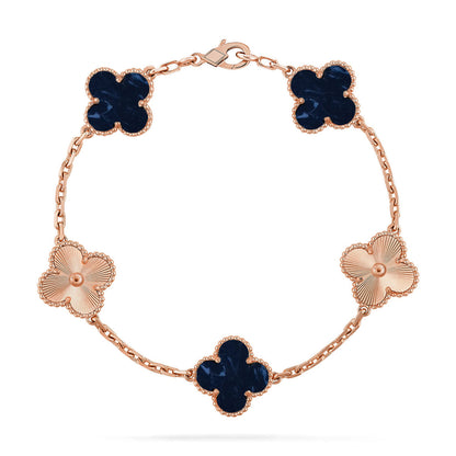 [Gaonasi]CLOVER 5 MOTIF PIETERSITE BRACELET COLLECTION