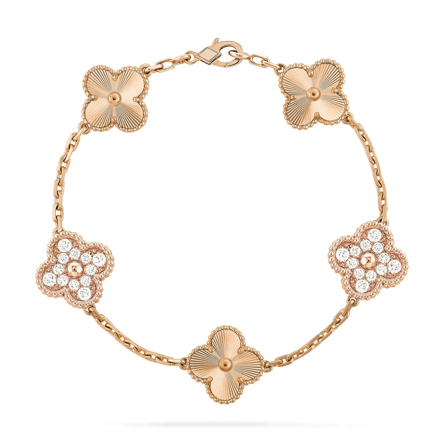 [Gaonasi] CLOVER 5 MOTIF LASER BRACELET COLLECTION