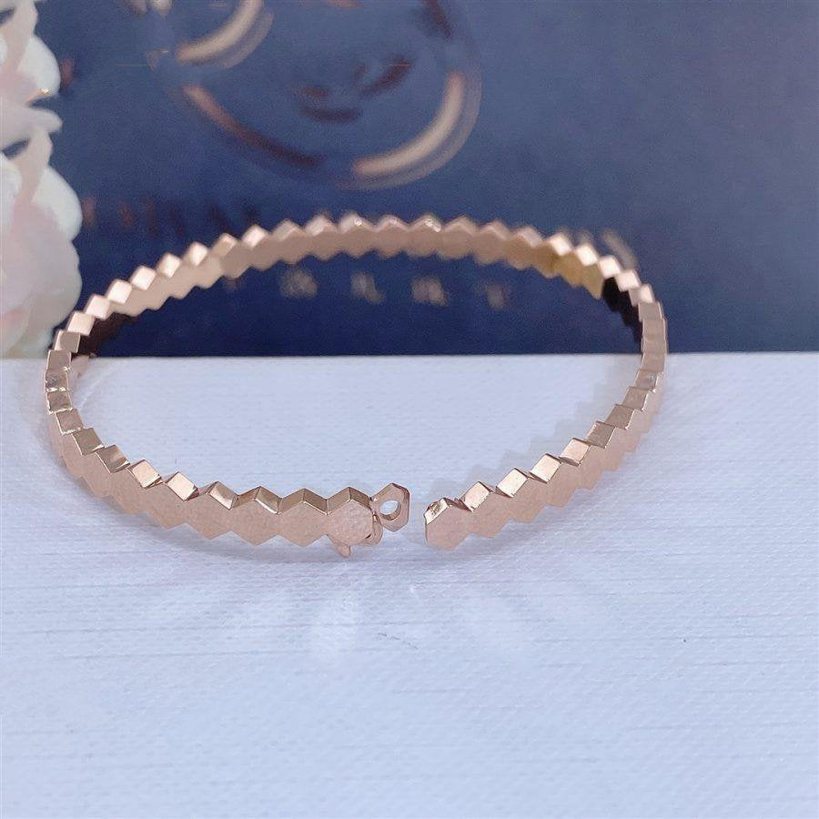 [Gaonasi]BEE LOVE PINK GOLD BRACELET