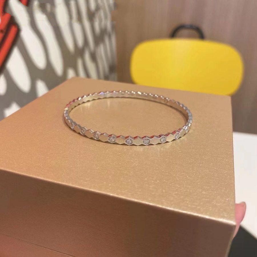[Gaonasi]BEE LOVE SILVER DIAMOND BRACELET
