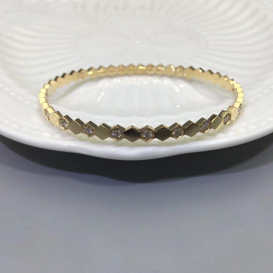 [Gaonasi]BEE LOVE GOLD DIAMOND BRACELET