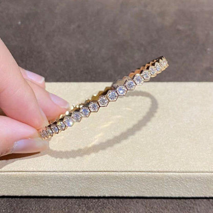 [Gaonasi]BEE LOVE GOLD BRACELET FULL DIAMOND