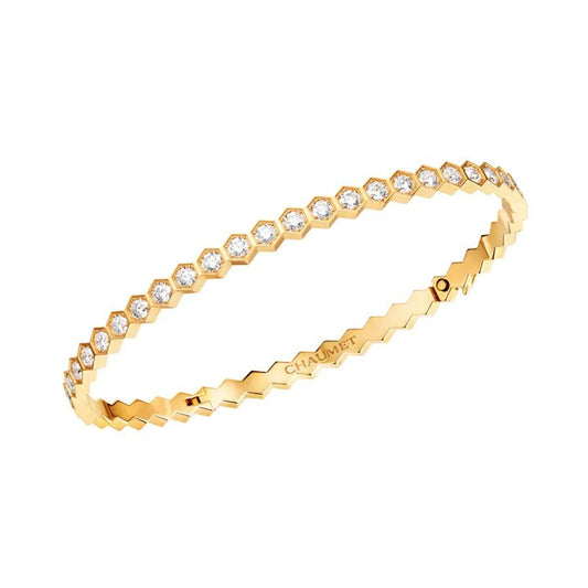 [Gaonasi]BEE LOVE GOLD BRACELET FULL DIAMOND