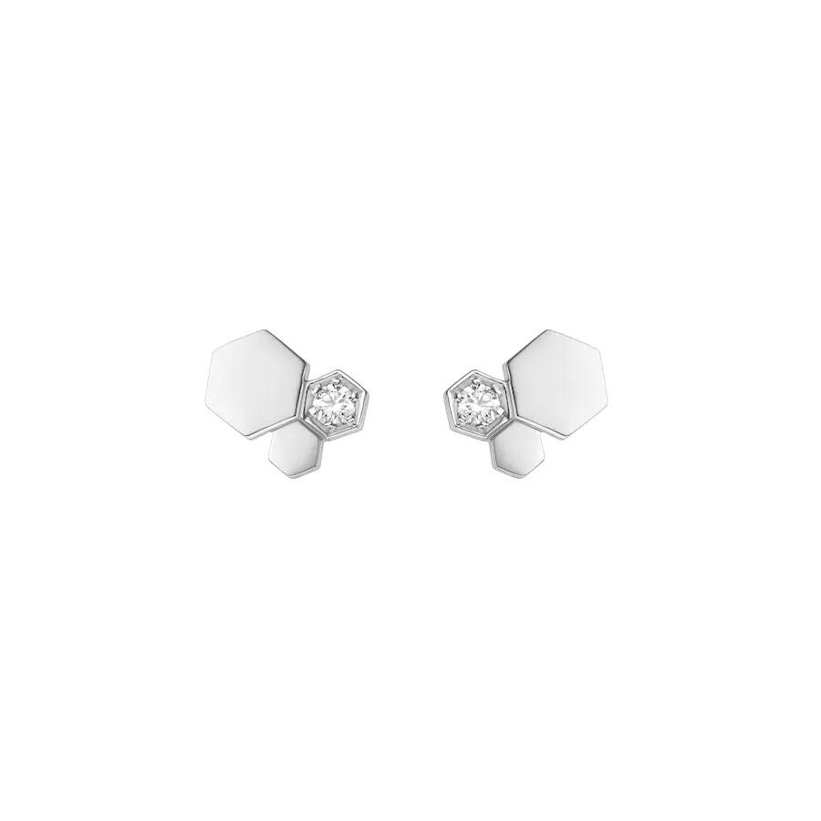[Gaonasi]BEE LOVE SILVER DIAMOND EARRINGS