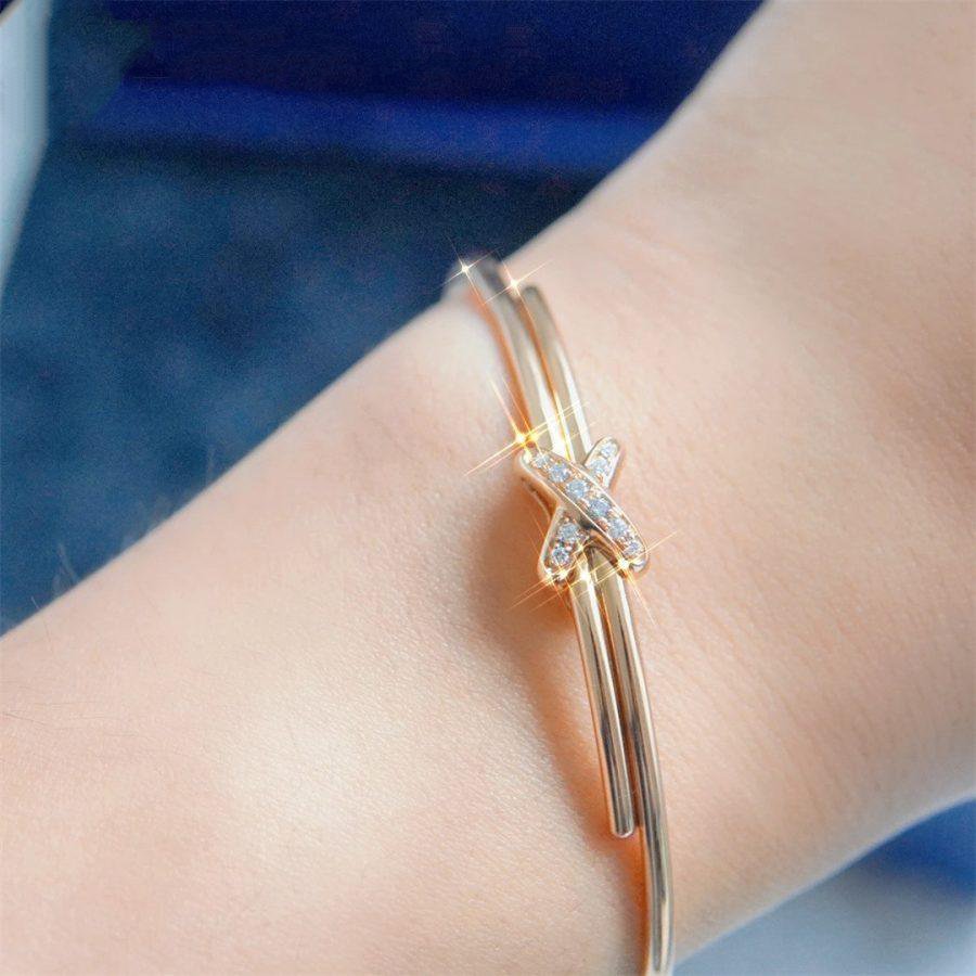 [Gaonasi]JEUX DE BRACELET PINK GOLD DIAMONDS