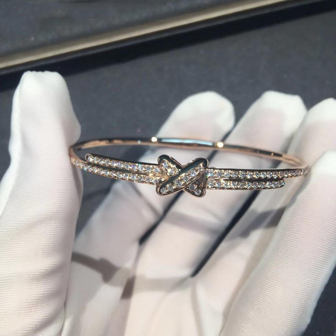 [Gaonasi]JEUX DE BRACELET DIAMONDS PINK GOLD