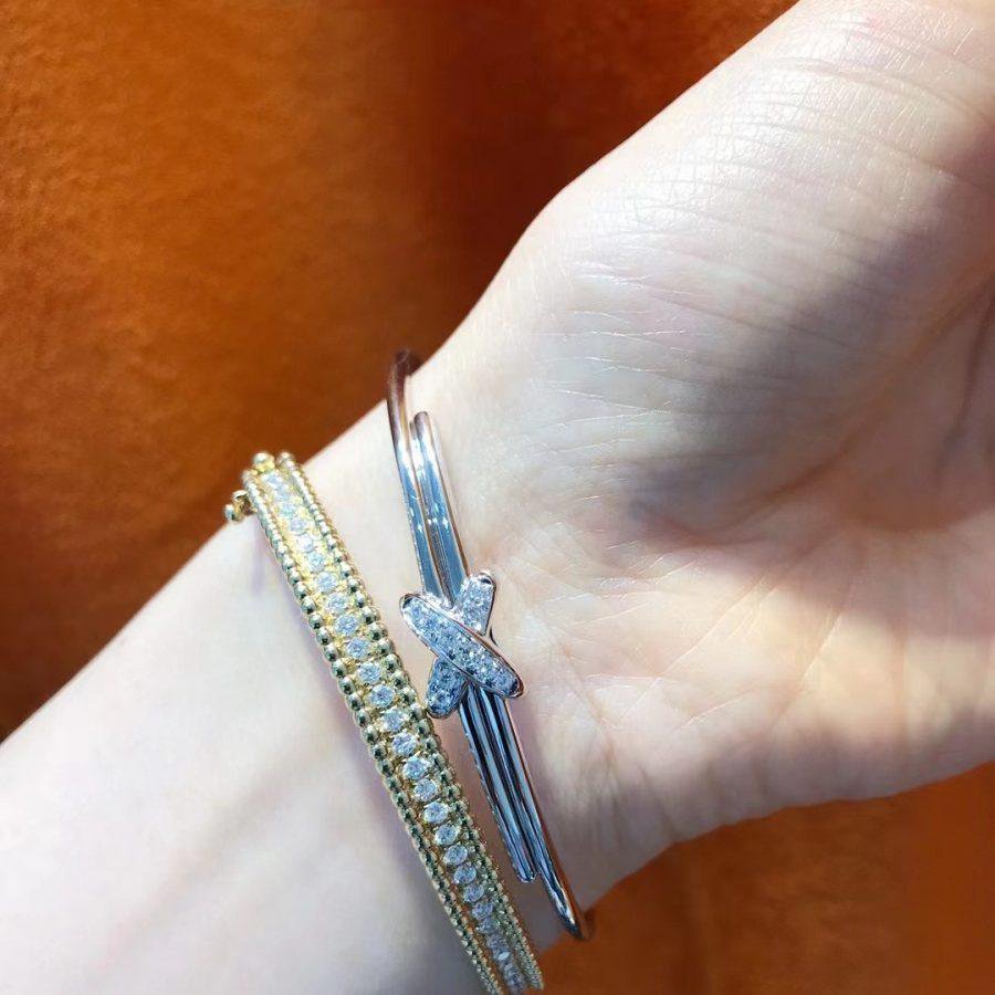 [Gaonasi]JEUX DE BRACELET SILVER DIAMONDS