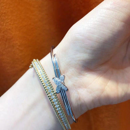 [Gaonasi]JEUX DE BRACELET SILVER DIAMONDS
