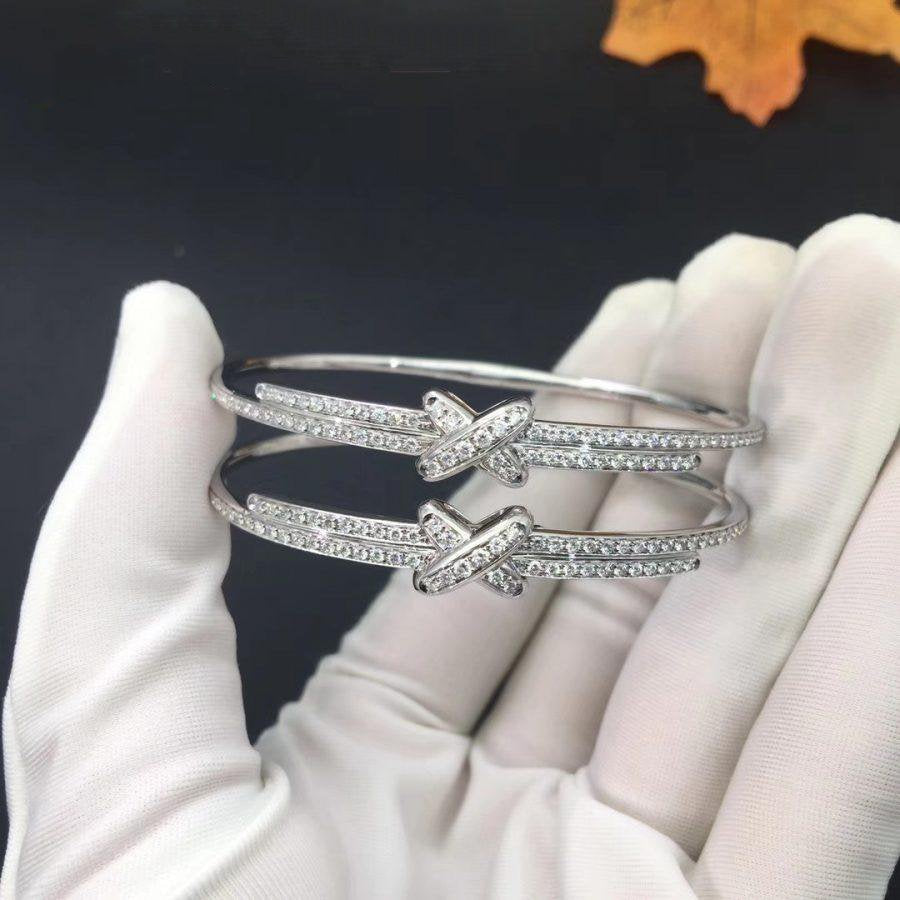 [Gaonasi]JEUX DE BRACELET DIAMONDS SILVER