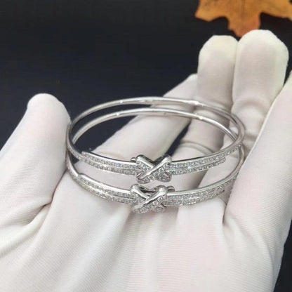 [Gaonasi]JEUX DE BRACELET DIAMONDS SILVER