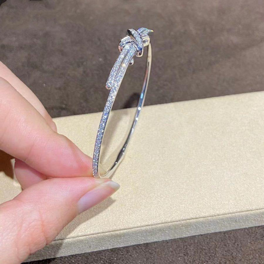 [Gaonasi]JEUX DE BRACELET DIAMONDS SILVER
