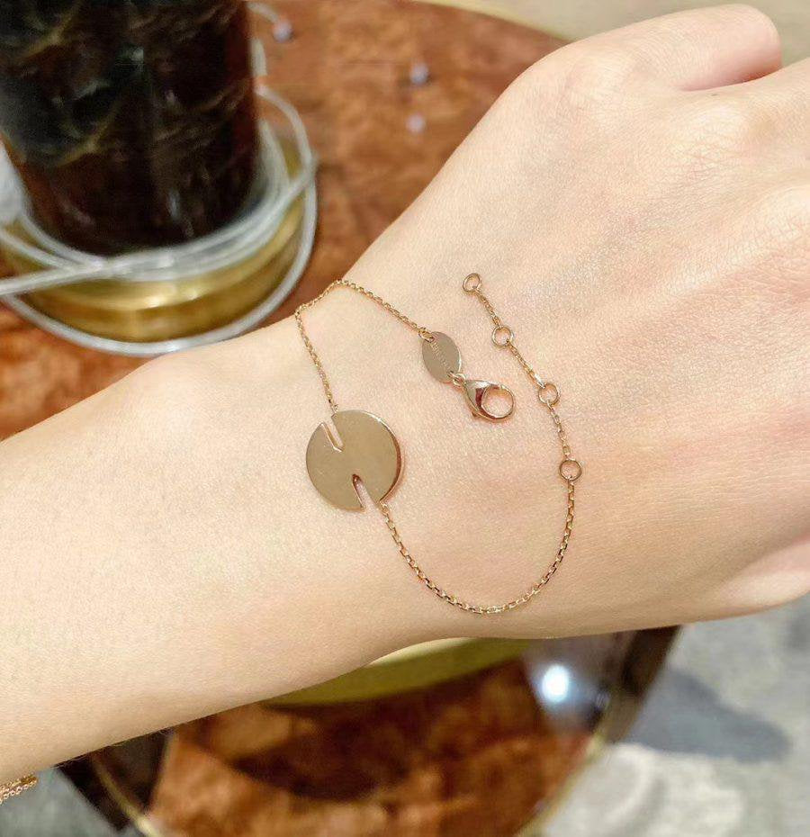 [Gaonasi]JEUX DE BRACELET MOP PINK GOLD DIAMONDS