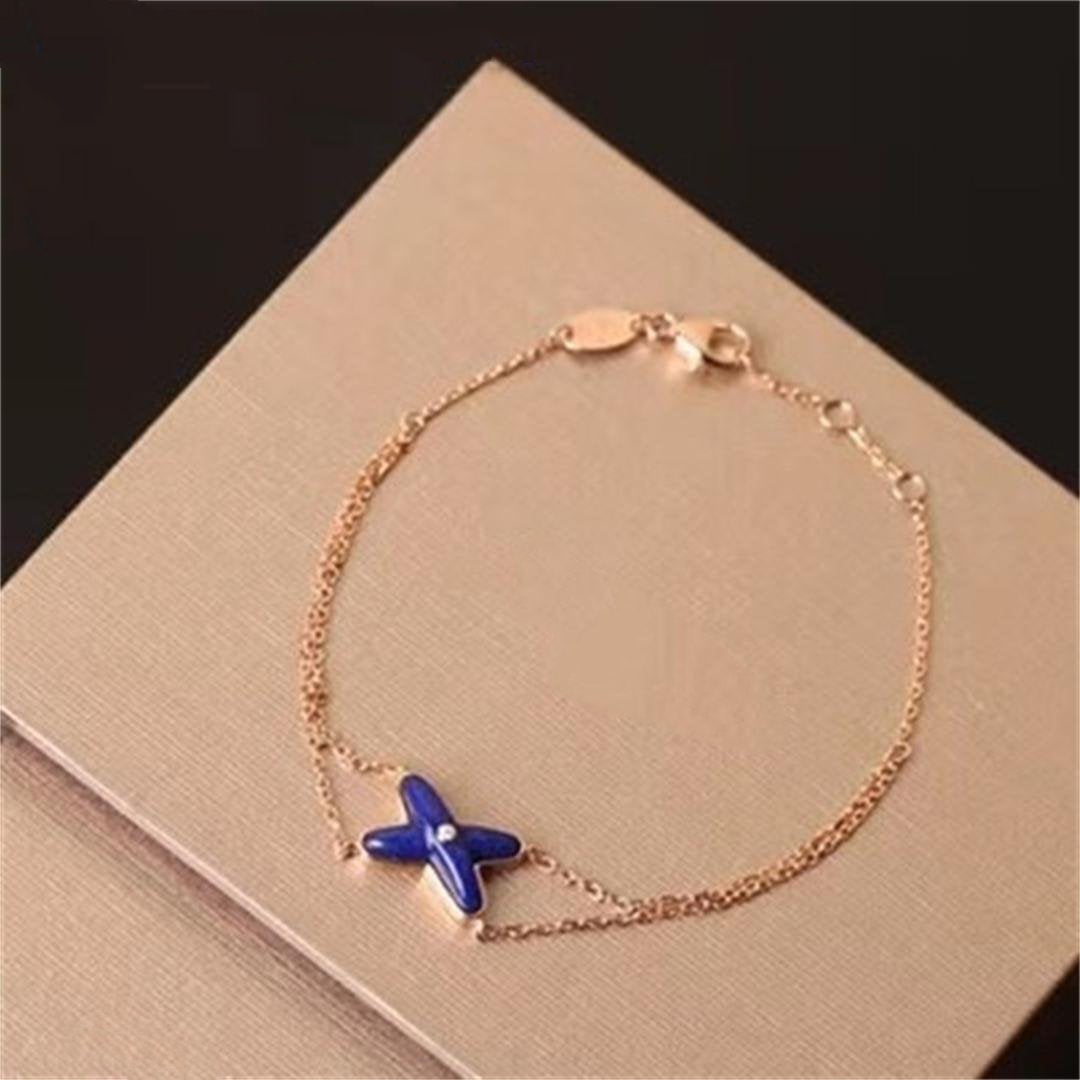 [Gaonasi]Hollow Design Four-Leaf Clover Flower Shape Ring