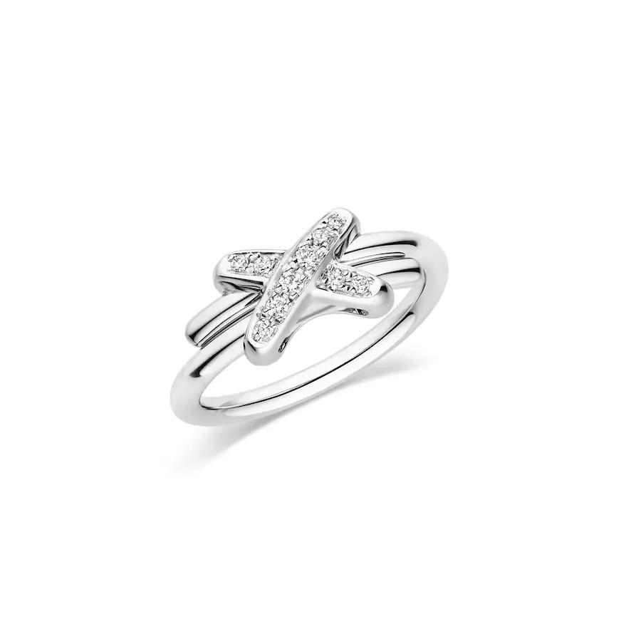 [Gaonasi]JEUX DE SILVER DIAMOND RING