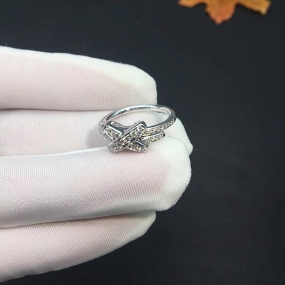 [Gaonasi]JEUX DE SILVER DIAMOND RING