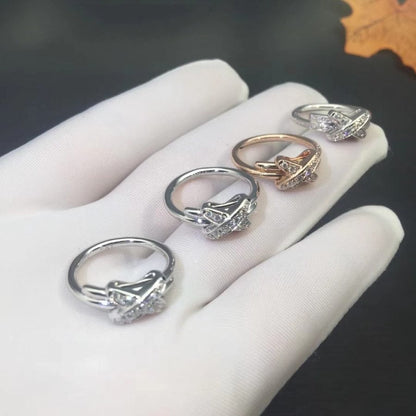 [Gaonasi]JEUX DE SILVER DIAMOND RING