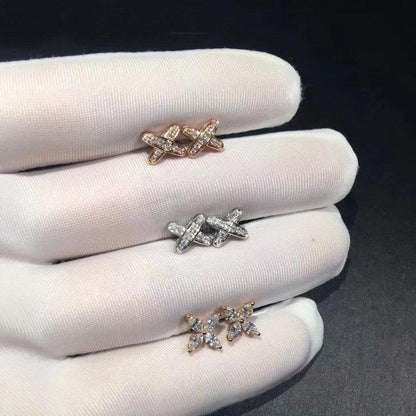 [Gaonasi]JEUX DE DIAMOND EARRINGS