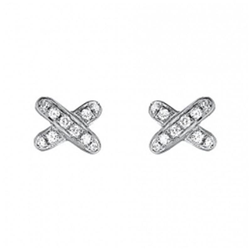 [Gaonasi]JEUX DE DIAMOND EARRINGS
