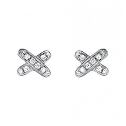 [Gaonasi]JEUX DE DIAMOND EARRINGS