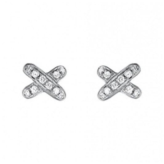 [Gaonasi]JEUX DE DIAMOND EARRINGS