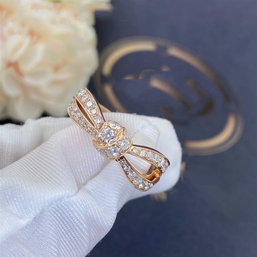 [Gaonasi]LIENS PINK GOLD DIAMOND RING
