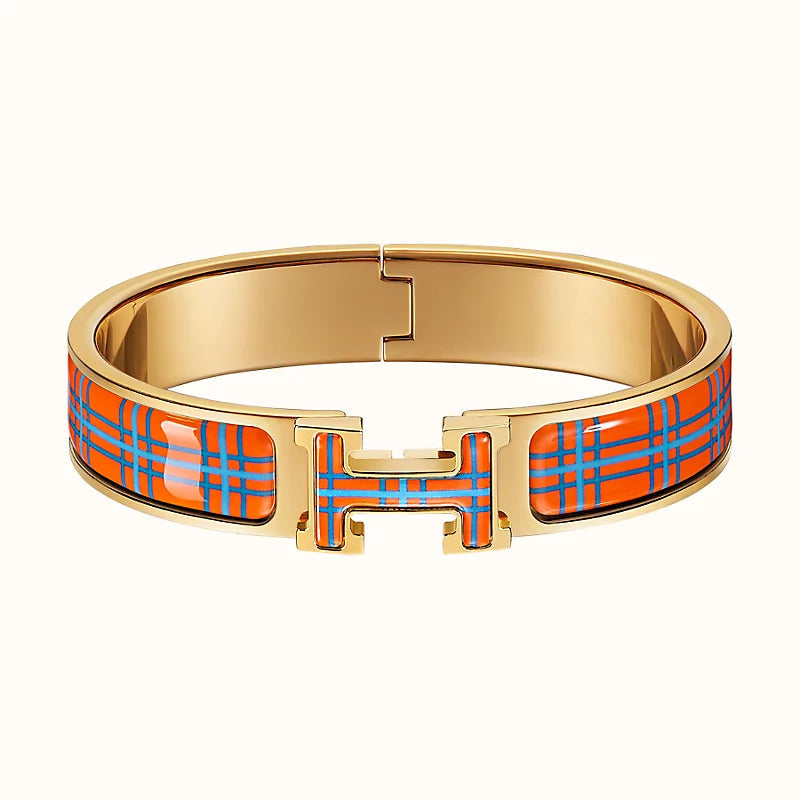 [Gaonasi]H TARTAN BRACELET 12MM