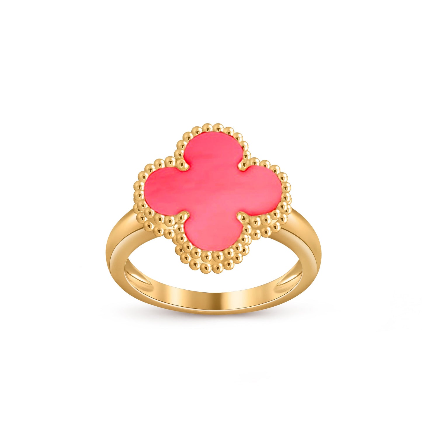 [Gaonasi]CLOVER RING GOLD COLLECTION