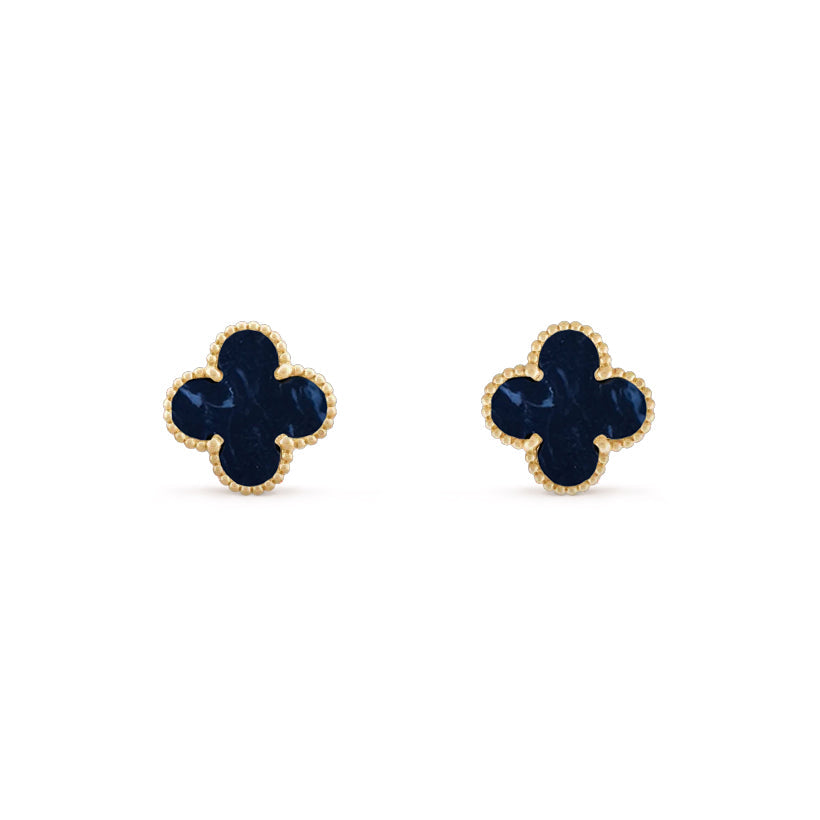 [Gaonasi]CLOVER 15MM EARRINGS COLLECTION