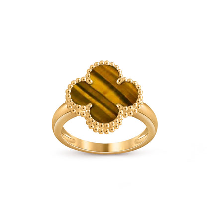 [Gaonasi]CLOVER RING GOLD COLLECTION