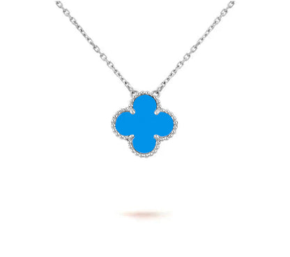 [Gaonasi]CLOVER 15MM NECKLACE SILVER COLLECTION