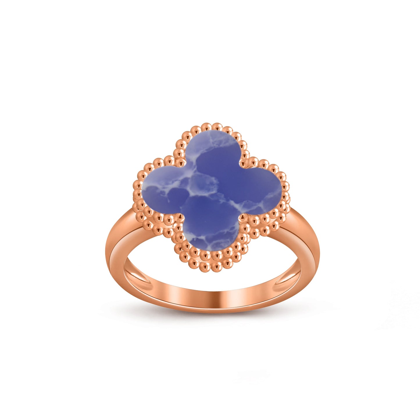[Gaonasi]CLOVER RING ROSE GOLD COLLECTION