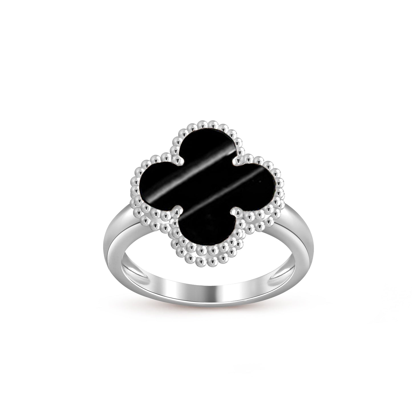 [Gaonasi]CLOVER SILVER RING COLLECTION