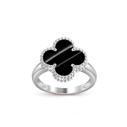 [Gaonasi]CLOVER SILVER RING COLLECTION
