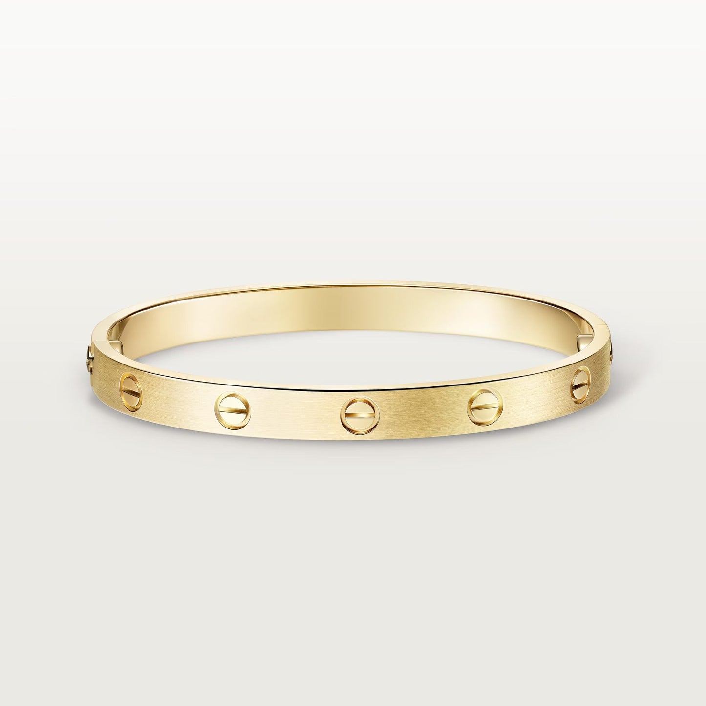 [Gaonasi Jewelry]LOVE BRACELET 6.1MM BRUSHED