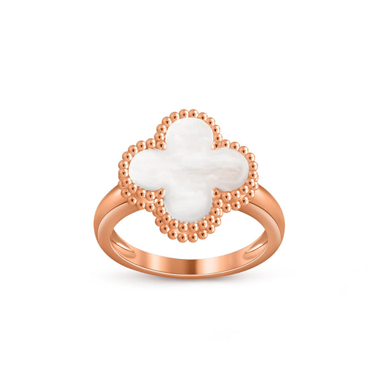 [Gaonasi]CLOVER RING ROSE GOLD COLLECTION