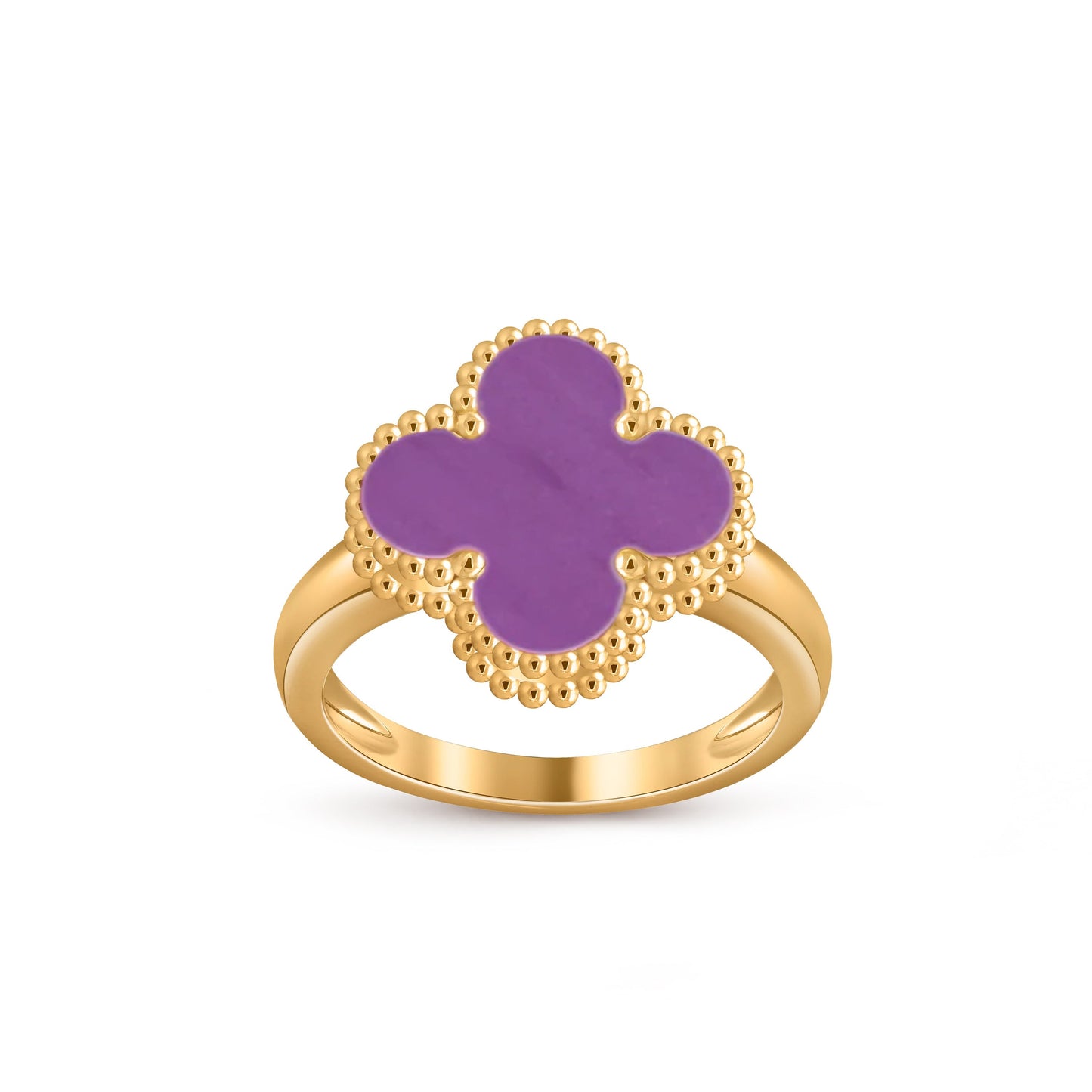 [Gaonasi]CLOVER RING GOLD COLLECTION