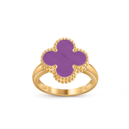 [Gaonasi]CLOVER RING GOLD COLLECTION