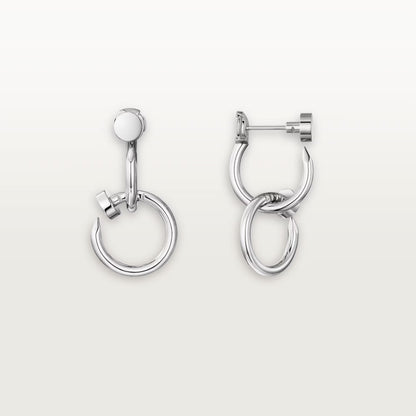 [Gaonasi Jewelry]JUSTE NO DIAMOND DOUBLE EARRINGS