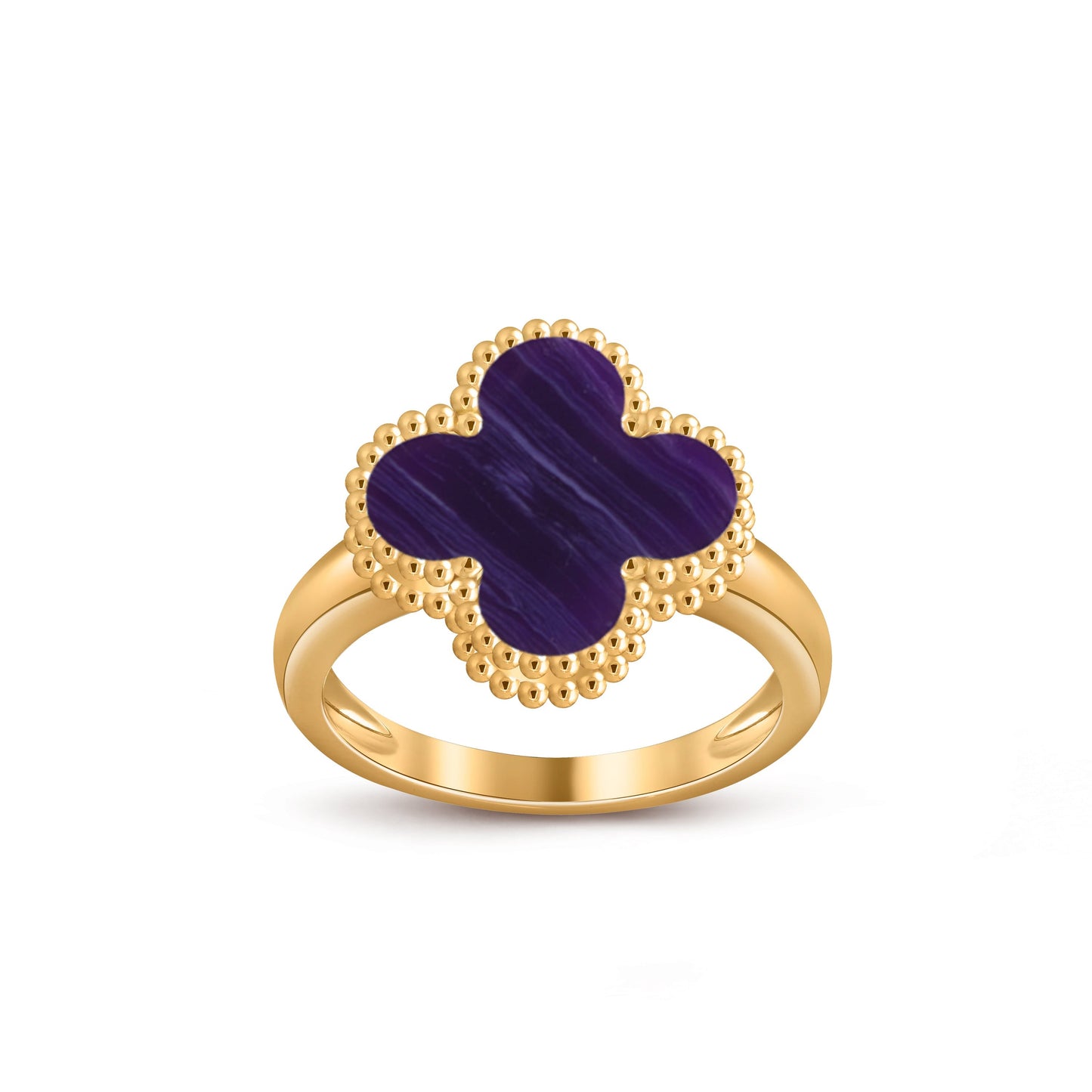 [Gaonasi]CLOVER RING GOLD COLLECTION