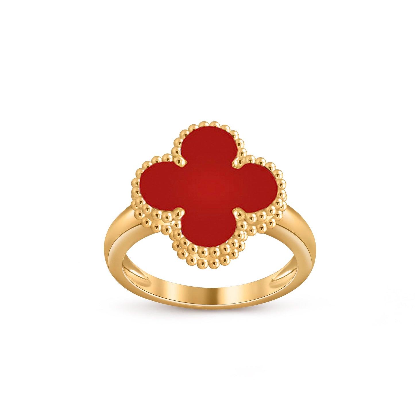 [Gaonasi]CLOVER RING GOLD COLLECTION