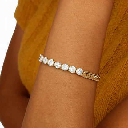 [Gaonasi]Maelle Diamond Bracelet
