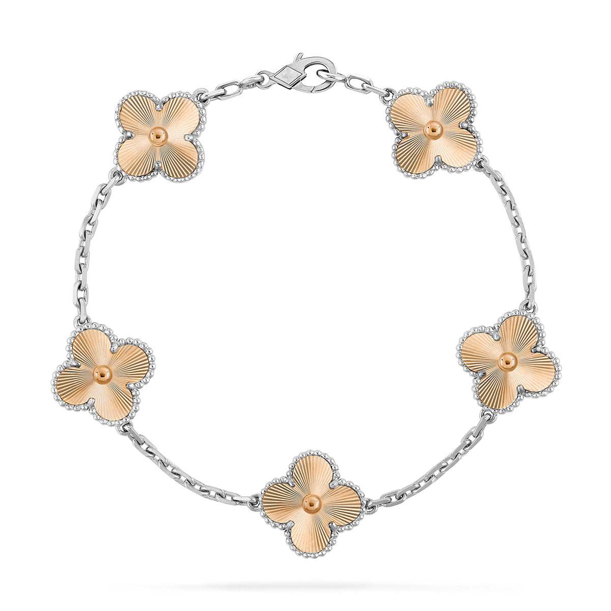 [Gaonasi] CLOVER 5 MOTIF LASER BRACELET COLLECTION