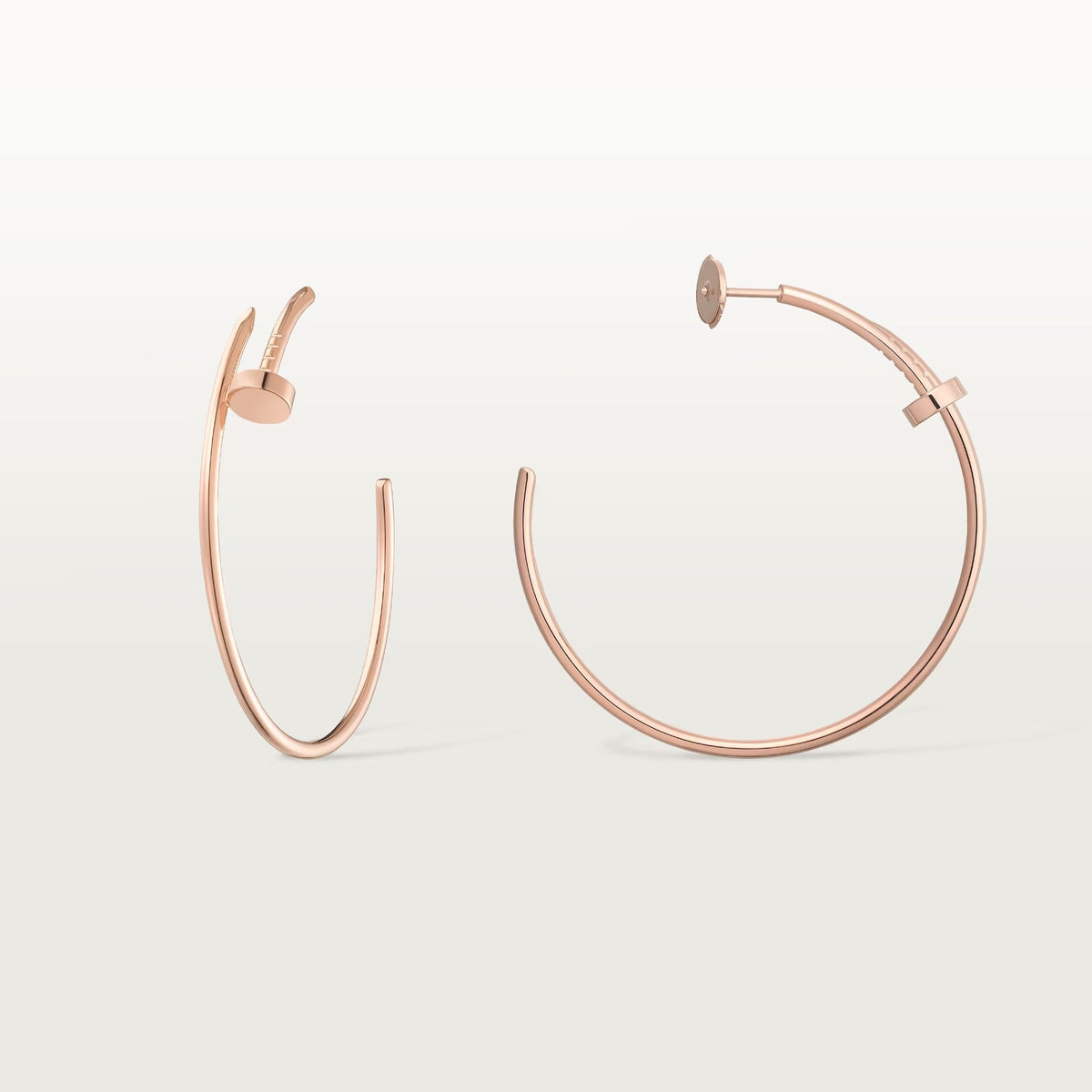 [Cadisa] JUSTE NO DIAMOND LARGE EARRINGS