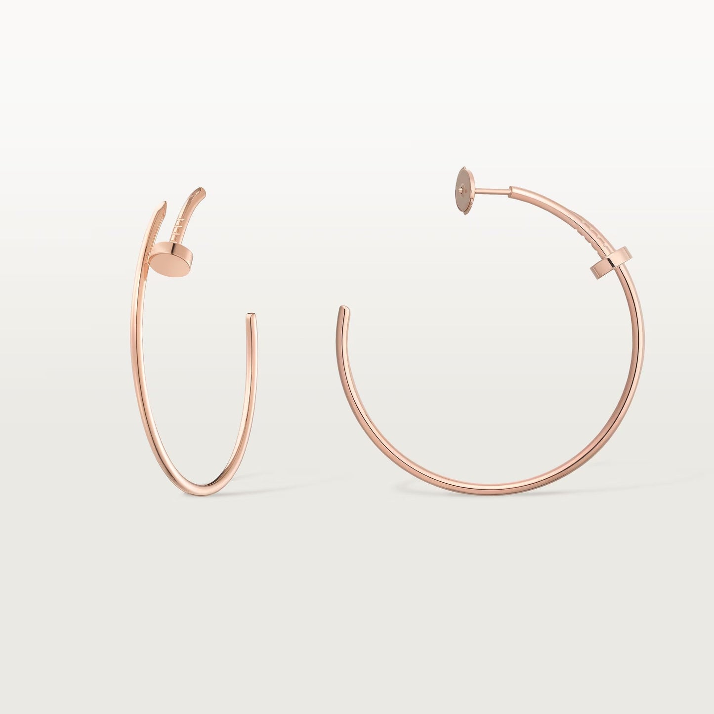 [Gaonasi Jewelry]JUSTE NO DIAMOND LARGE EARRINGS